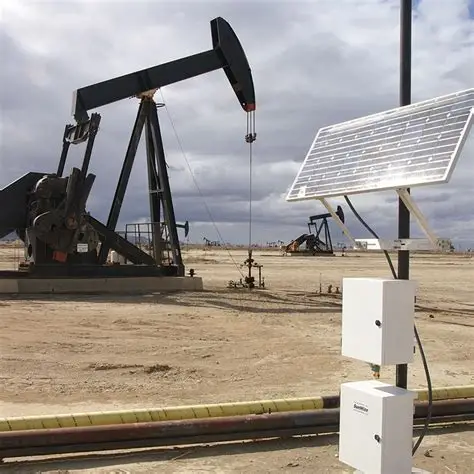 Solar-Powered Gas Terminal